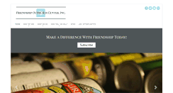 Desktop Screenshot of friendshipoutreachcenter.org